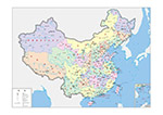 中国四色地图
