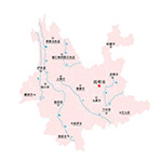 云南省矢量地图