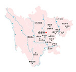 四川省矢量地图