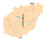 海南省矢量地图