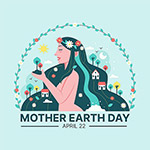 地球母亲日环保女神
