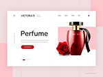 香水产品页面模板