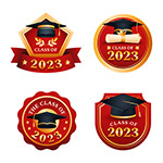 2023毕业季徽章矢