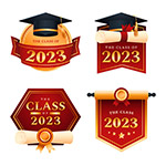 2023毕业生徽章矢