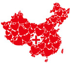 爱心中国地图