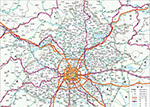 北京旅游交通地图