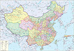 中国地图政区版