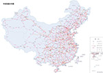 中国国道分布图