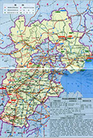 河北省旅游地图