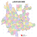 云南乡镇行政区划图