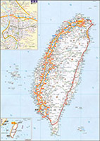 台湾交通地图