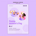 38妇女节快乐海报