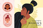 三八妇女节主题插画