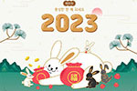 2023年兔年插画