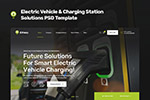 电动汽车网站模板