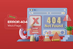 404浏览器3D插画