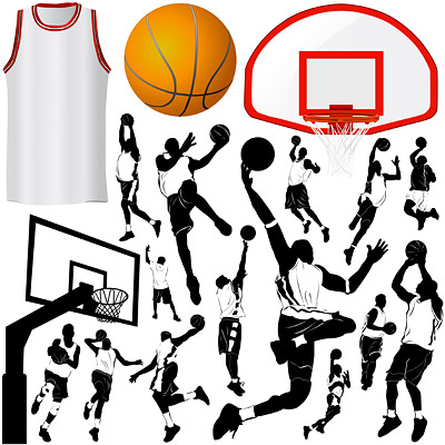 篮球运动元素