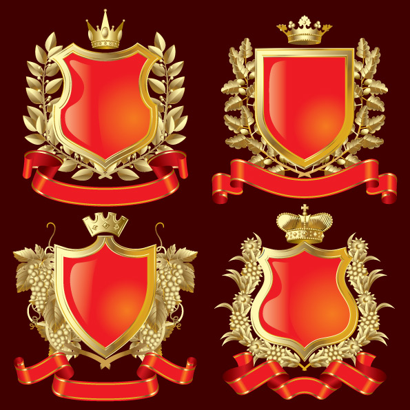欧式皇冠盾牌