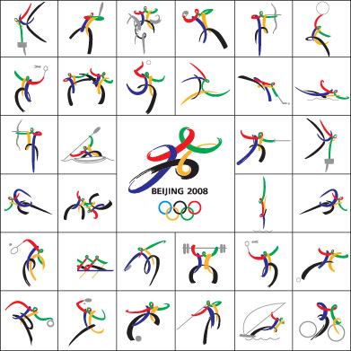 矢量体育运动所需点数:0点关键词:奥运图标,奥运项目图标,北京奥运