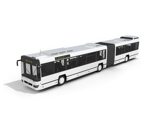 公交车3d模型2
