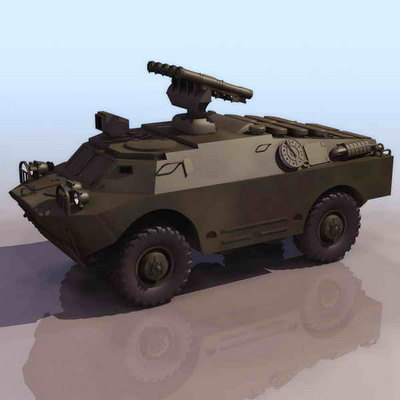 装甲车模型4