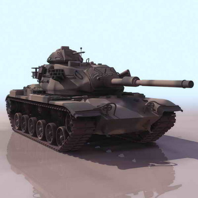 坦克3d模型3