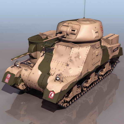坦克3d模型5