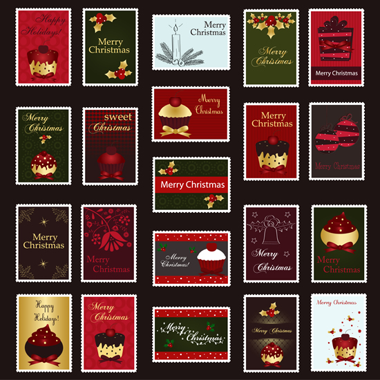 圣诞主题邮票