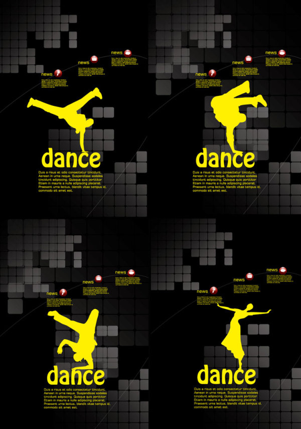 跳舞主题海报