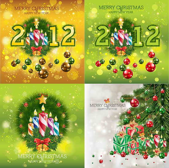 2012圣诞节背景
