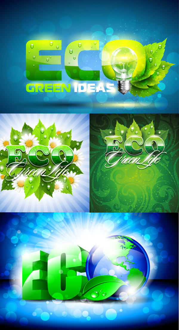 绿色生态设计元素