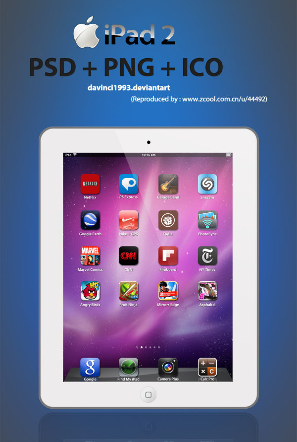 iPad2分层PSD2