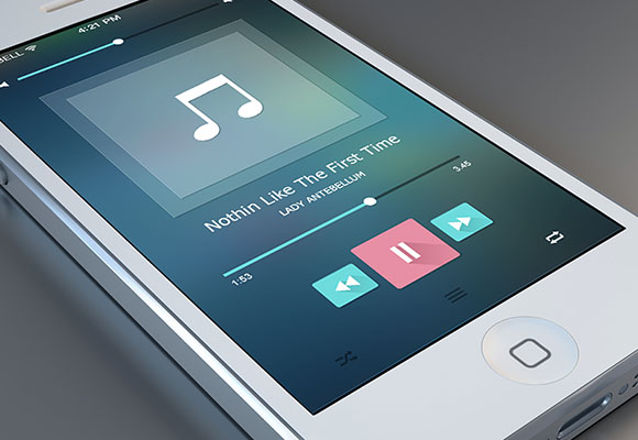 iOS7音乐播放器