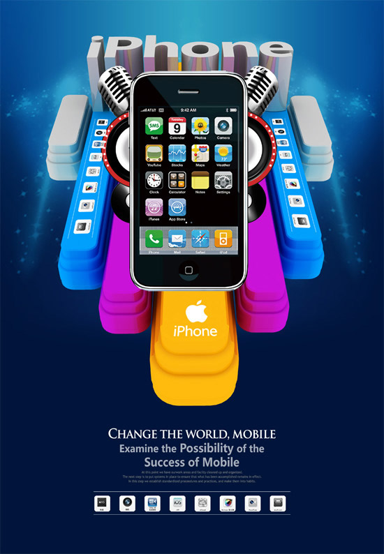 iPhone5S广告