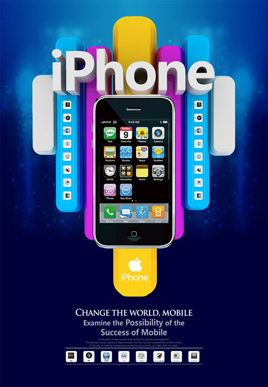 苹果iPhone广告