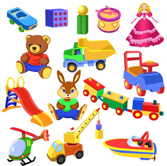 儿童玩具矢量_矢量生活用品 - 素材中国_素材C