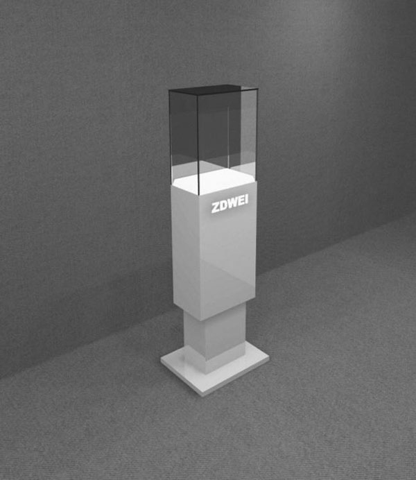展柜柜台3d模型_素材中国sccnn.com