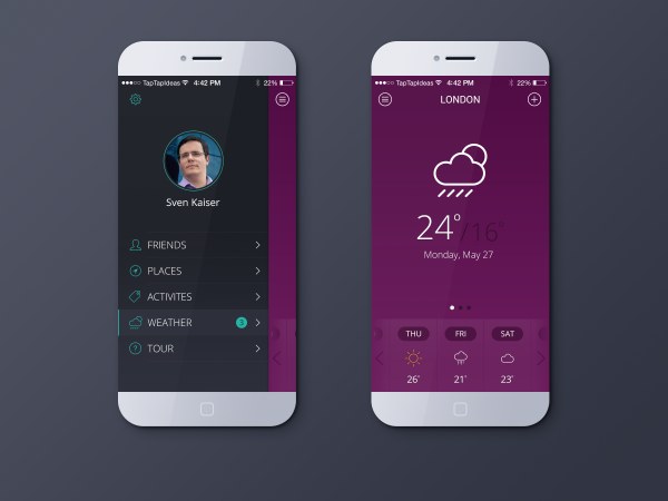 iOS天气App