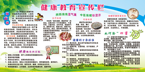 健康教育宣传栏_素材中国sccnn.com