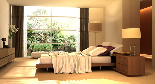 温馨卧室模型
