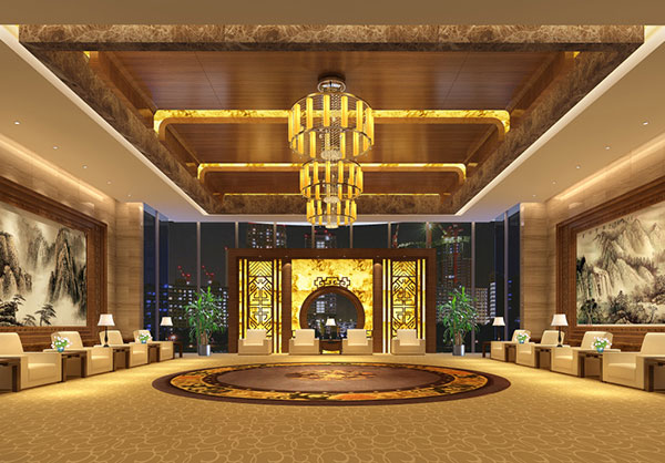 大型中式会客厅
