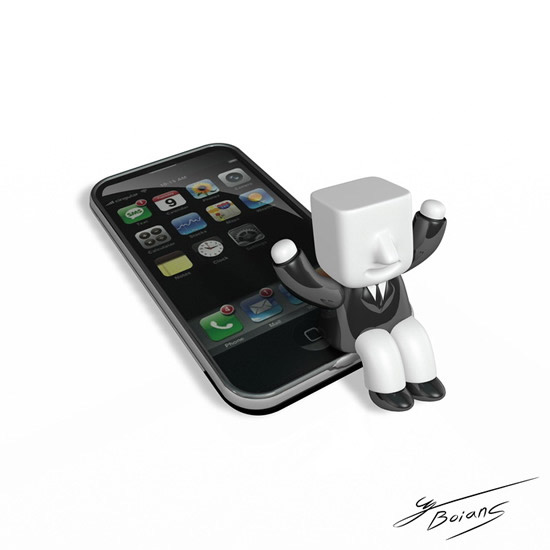 3D人物智能手机