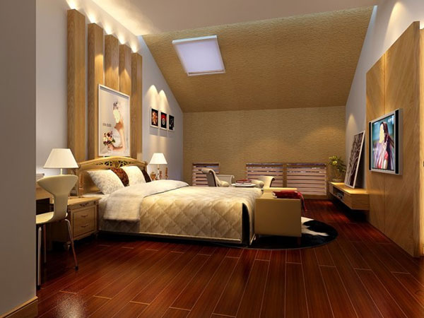 家居卧室模型