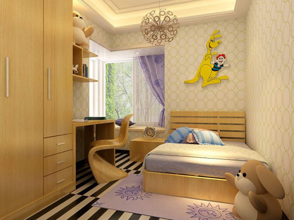 儿童卧室模型