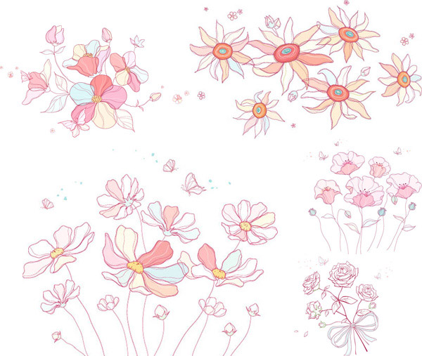 花朵植物图案