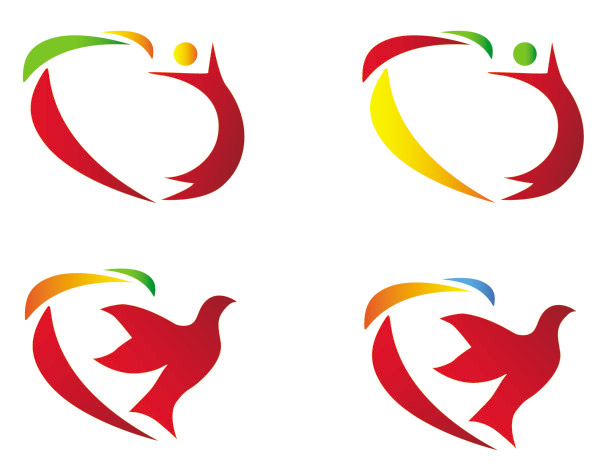 慈善机构标志_矢量logo图形 - 素材中国_素材C