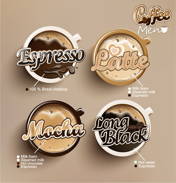 精美咖啡标签