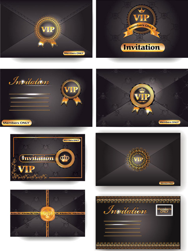 VIP Cards Templates