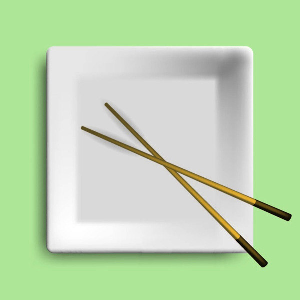 盘子和筷子