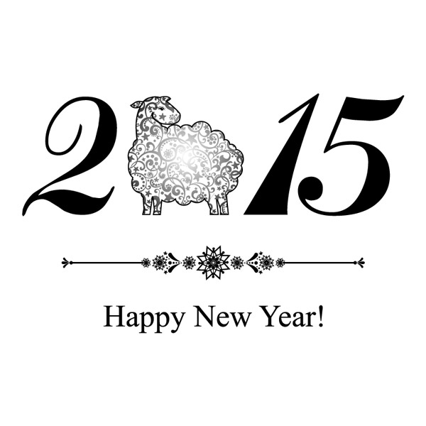 2015简洁绵羊